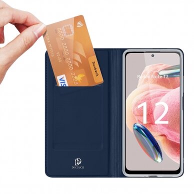 Dėklas Dux Ducis Skin Pro Xiaomi Redmi Note 12 Mėlynas 1