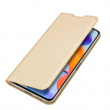 Dėklas Dux Ducis Skin Pro Xiaomi Redmi Note 11 Pro + 5G / 11 Pro 5G / 11 Pro Auksinis 5