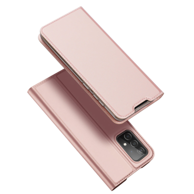 Atverčiamas dėklas Dux Ducis Skin Pro Holster Samsung Galaxy A73 Rožinis