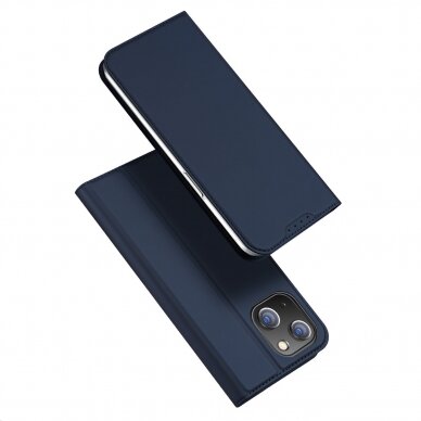 Dėklas Dux Ducis Skin Pro Wallet iPhone 15 - Mėlynas 1