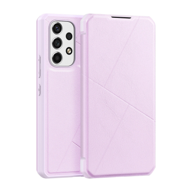 Atverčiamas dėklas DUX DUCIS Skin X Holster Samsung Galaxy A73 Rožinis