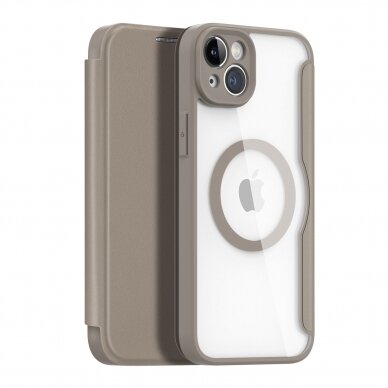 Dėklas Dux Ducis Skin X Pro case iPhone 14 Plus Smėlinis (MagSafe)