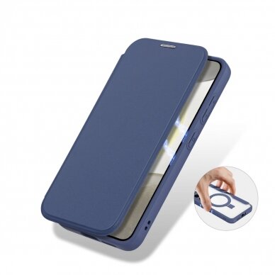 Dėklas Dux Ducis Skin X Pro case with magnetic ring / stand for Samsung S24 - Mėlynas 11