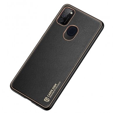 Dėklas Dux Ducis Yolo elegant TPU+PU Samsung Galaxy M30s Juodas 3