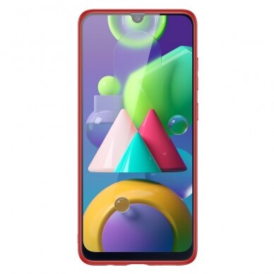 Dėklas Dux Ducis Yolo TPU+PU Samsung Galaxy M30s Raudonas 1