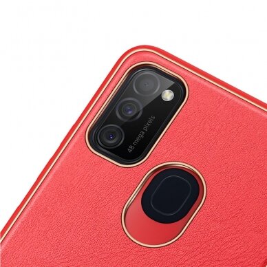 Dėklas Dux Ducis Yolo TPU+PU Samsung Galaxy M30s Raudonas 5