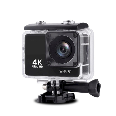 DV8500 4K Wi-Fi 16Mpx sports camera waterproof wide angle + accessories - Juodas 3