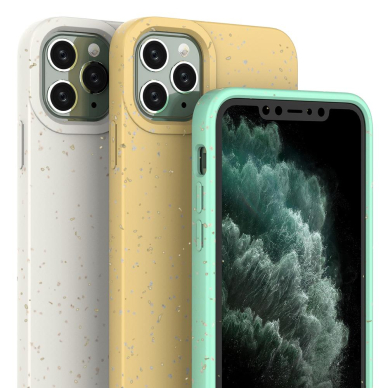 Dėklas Eco iPhone 11 Pro Max Silicone Cover Žalias 1