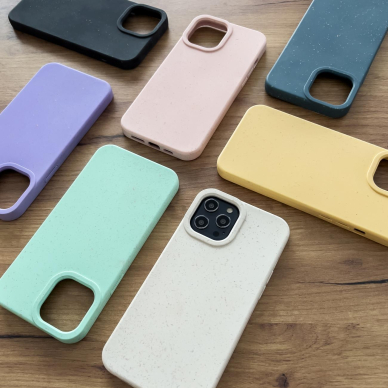 Dėklas Eco iPhone 11 Pro Max Silicone Cover Žalias 6