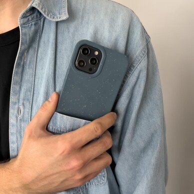 Dėklas Eco iPhone 12 Pro Max Silicone Cover Žalias 7