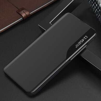 Dėklas Eco Leather View Xiaomi Redmi Note 12 Pro / Poco X5 Pro 5G Juodas 13