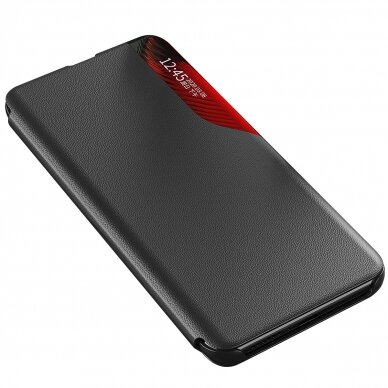 Dėklas Eco Leather View Xiaomi Redmi Note 12 Pro / Poco X5 Pro 5G Juodas 3