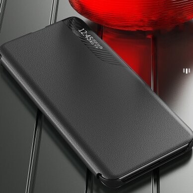 Dėklas Eco Leather View Xiaomi Redmi Note 12 Pro / Poco X5 Pro 5G Juodas 8