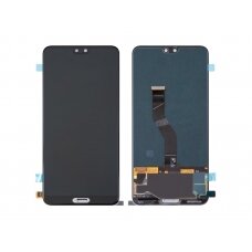 Ekranas Huawei P20 Pro su lietimui jautriu stikliuku juodas TFT HQ