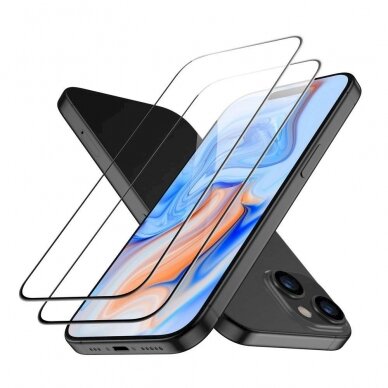 ESR Apsauginis stiklas 2-PACK IPHONE 15 Juodas 2