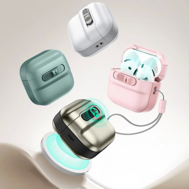 ESR Pulse Halolock Magsafe Dėklas AirPods 4 - rožinis 2