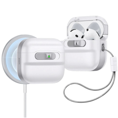 ESR Pulse Halolock Magsafe Dėklas AirPods 4 - baltas