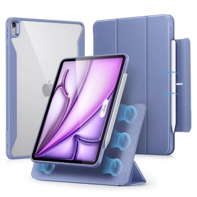 ESR Rebound Hybrid planšetės dėklas iPad Air 13 2024 - Violetinis