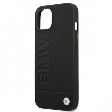 Originalus dėklas BMW Signature Logo iPhone 13 Juodas 5