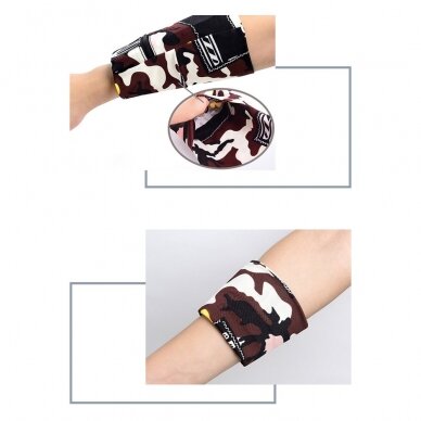 Bėgimo juosta ant rankos Fabric armband Mėlyna 7