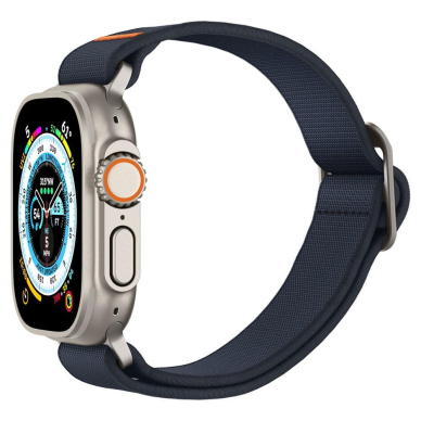 Apyrankė Spigen Fit Lite Ultra Apple Watch 4/5/6/7/8/9/SE/Ultra (44/45/49mm) Tamsiai mėlyna 8