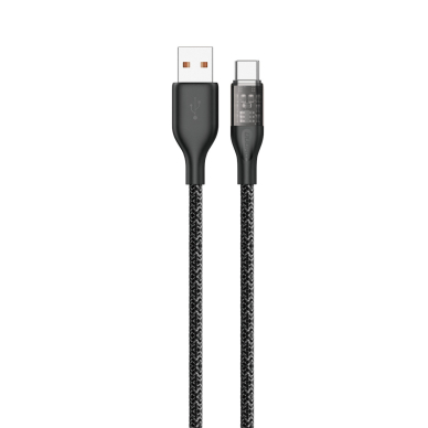 Fast charging cable 120W 1m USB - USB-C Dudao L22T - Pilkas