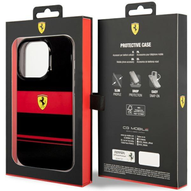 Dėklas Ferrari IMD Combi Magsafe FEHMP14LUCOK iPhone 14 Pro Juodas 7