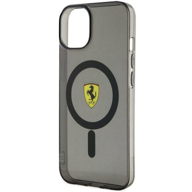 Dėklas Ferrari Translucent Magsafe FEHMP14MURKK iPhone 14 Plus Juodas 5