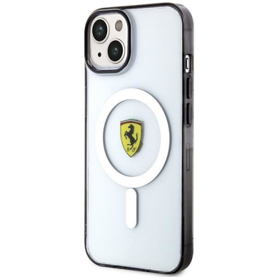 Dėklas Ferrari Outline Magsafe FEHMP14MURKT iPhone 14 Plus Permatomas 1