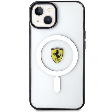 Dėklas Ferrari Outline Magsafe FEHMP14MURKT iPhone 14 Plus Permatomas 2