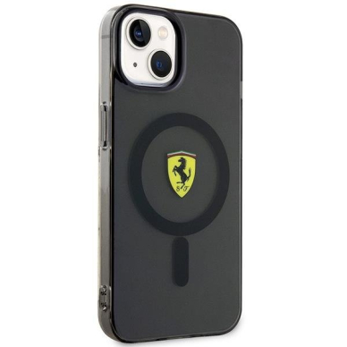 Dėklas Ferrari Translucent Magsafe FEHMP14SURKK iPhone 14 Juodas 3