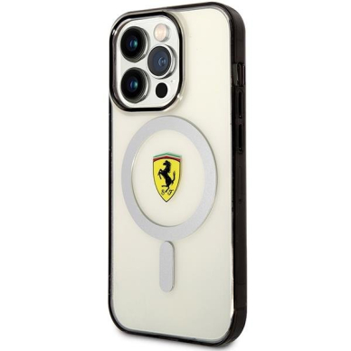 Dėklas Ferrari Outline Magsafe FEHMP14XURKT iPhone 14 Pro Max Permatomas 1