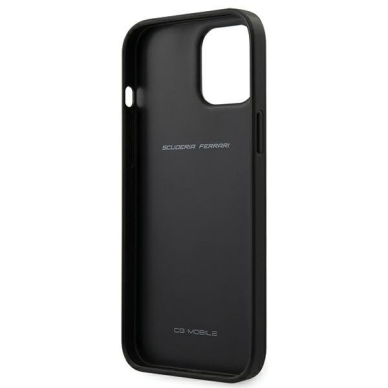 Originalus Ferrari Dėklas Feogohcp12Lbk Iphone 12 Pro Max Juodas Off Track Perforated 2