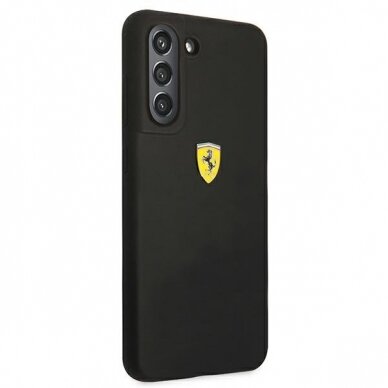 Dėklas Ferrari Hardcase FESSIHCS21FBK Samsung Galaxy S21 FE G990 Juodas 3