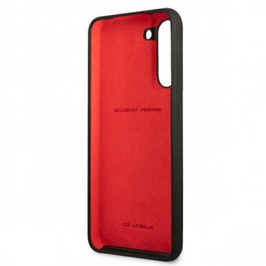 Dėklas Ferrari Hardcase FESSIHCS21FBK Samsung Galaxy S21 FE G990 Juodas 6