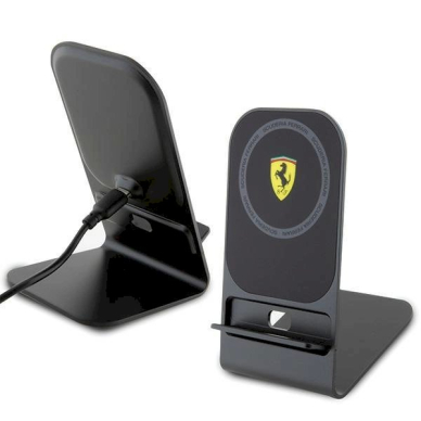 Ferrari nice. induction FEMFBMALK 15W black/black 2023 Collection MagSafe