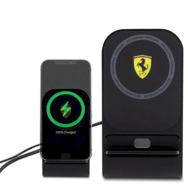 Ferrari nice. induction FEMFBMALK 15W black/black 2023 Collection MagSafe 1