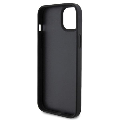 Ferrari Twist Metal Logo case for iPhone 15 Plus - black 6