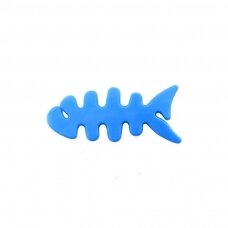 Fish-shaped headphone Kabelis wrap - blue