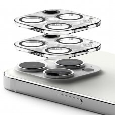 [Užsakomoji prekė] Kameros apsauga iPhone 15 Pro Max (set 2) - Ringke Camera Protector Glass - Skaidrus