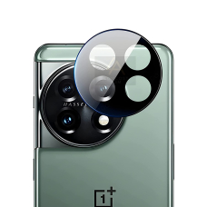 Akcija! Plėvelė kamerai OnePlus 11 - Techsuit Full Camera Glass - Juodas OPL831