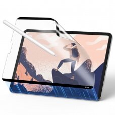 [Užsakomoji prekė] Apsauginis stikliukas iPad Air 4 / 5 (2020/2022) / iPad Pro 11 (2018 / 2020 / 2021 / 2022) - ESR Paper-Feel Magnetic - Juodas
