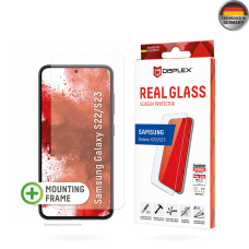 [Užsakomoji prekė] Grūdintas stikliukas Samsung Galaxy S22 5G / S23 - Displex Real Glass 2D - Skaidrus