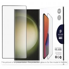 [Užsakomoji prekė] Apsauginis stikliukas Samsung Galaxy S23 - Dux Ducis Tempered Glass Privacy - Juodas
