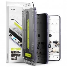 [Užsakomoji prekė] Apsauginis stikliukas Samsung Galaxy S24 (set 2) - Ringke Easy Slide Tempered Glass - Privacy