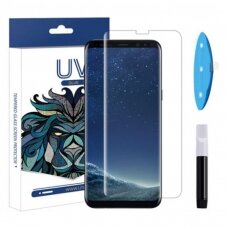 [Užsakomoji prekė] Ekrano apsauga skirta Samsung Galaxy S8 / Galaxy S9  - Lito 3D UV Glass - permatomas