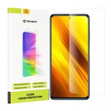 [Užsakomoji prekė] Ekrano apsauga skirta Xiaomi Poco X3 / Poco X3 NFC / Poco X3 Pro - Techsuit permatomas Vision Glass - permatomas