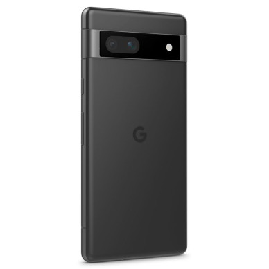 [Užsakomoji prekė] Kameros spauga skirta Google Pixel 7a (set 2) - Spigen Glas.tR Optik EZ FIT - Juoda 5