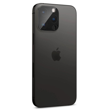 Akcija! Plėvelė kamerai iPhone 14 Pro / 14 Pro Max - Techsuit Full Camera Glass - Juodas  2