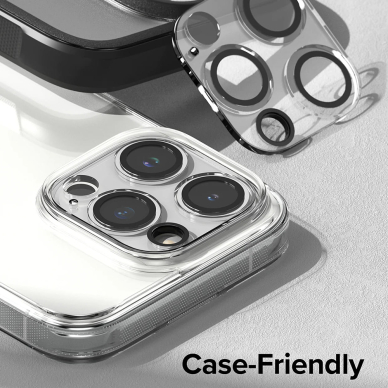 [Užsakomoji prekė] Kameros apsauga iPhone 15 Pro Max (set 2) - Ringke Camera Protector Glass - Skaidrus 5